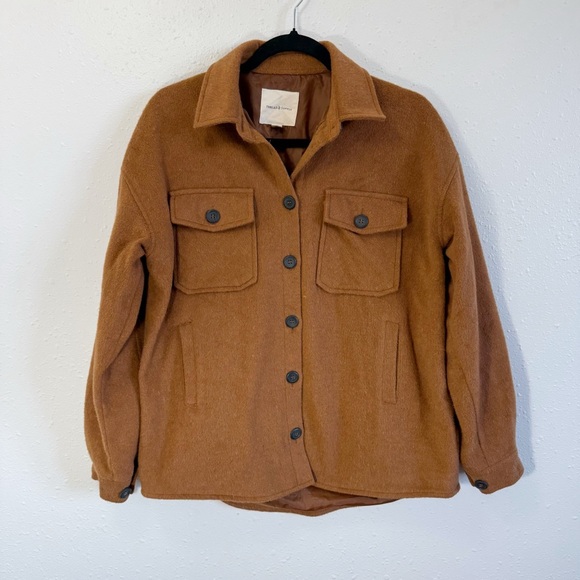 Thread & Supply Jackets & Blazers - Thread & Supply Brown Utility‎ Jacket